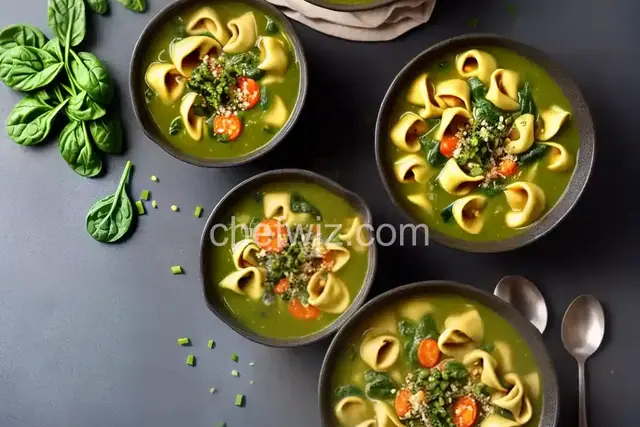 Spinach Tortellini Soup