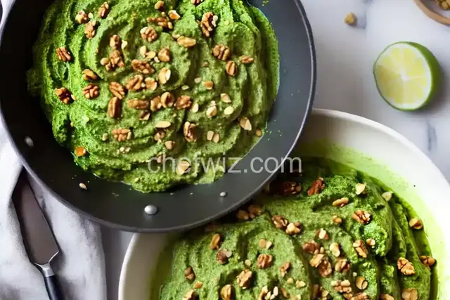 Spinach Walnut Pesto