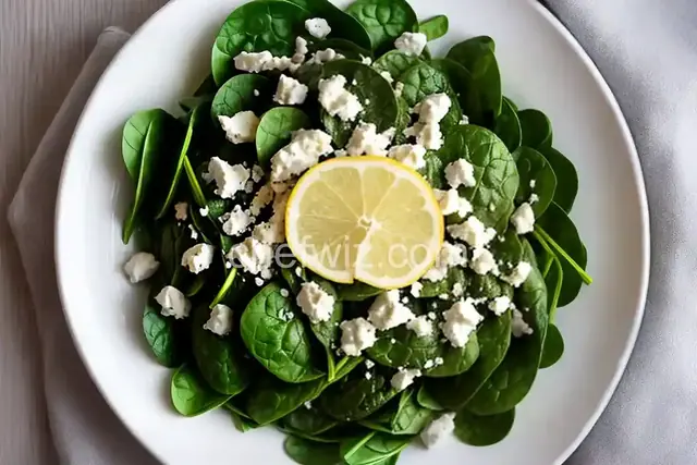 Spinach With Garlic and Crème Fraîche