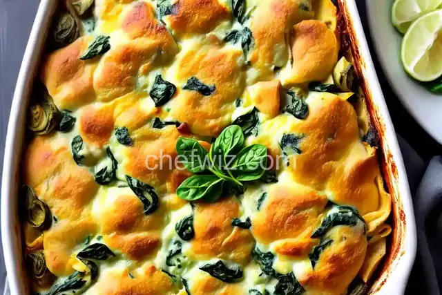 Spinach and Artichoke Chicken Casseroles