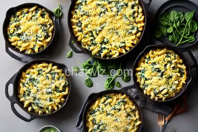 Spinach and Artichoke Mac and Cheese