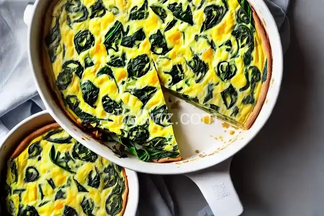 Spinach and Feta Frittata Recipe
