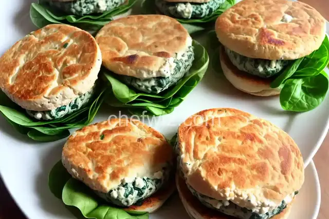 Spinach and Feta Turkey Burgers