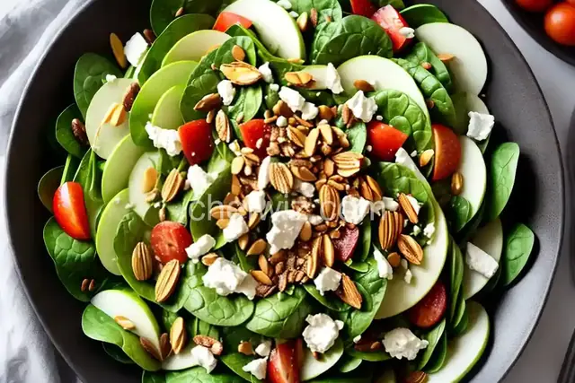 Spinach and Green Apple Salad