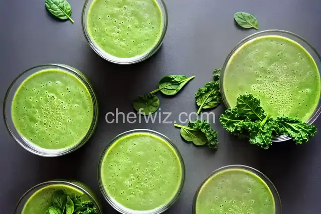 Spinach and Kale Smoothie