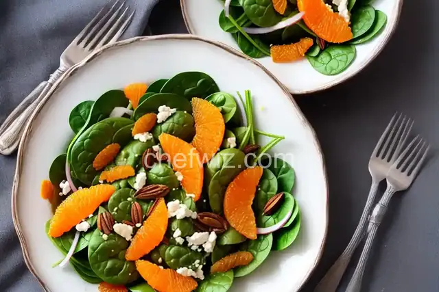 Spinach and Mandarin Orange Salad