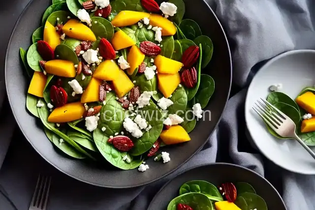 Spinach and Mango Salad