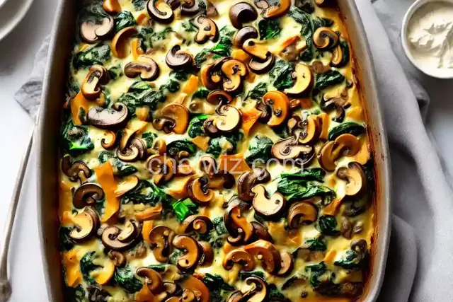 Spinach and Mushroom Casserole