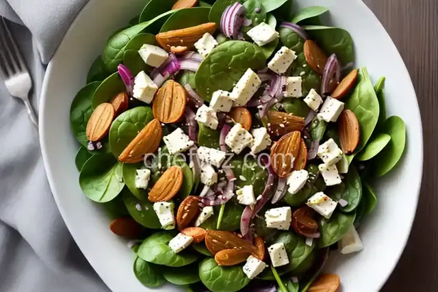 Spinach and Onion Popeye Salad
