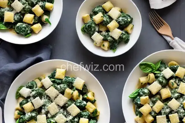 Spinach and Ricotta Gnocchi
