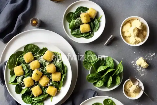 Spinach and Ricotta Gnudi