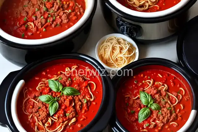 Splendicious Slow Cooker Spaghetti Sauce