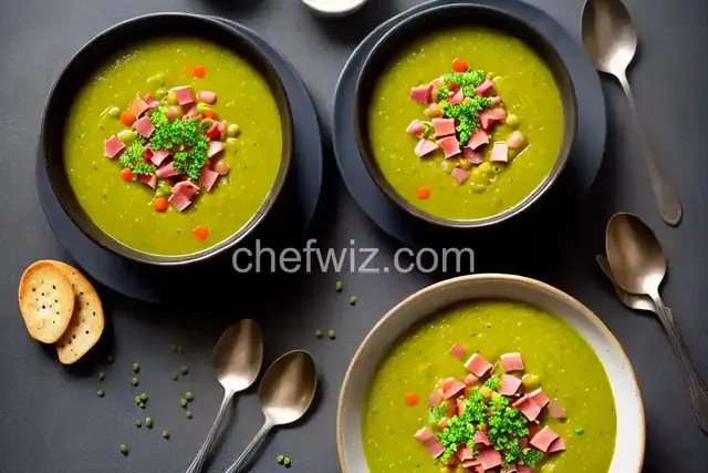 Split Pea Soup With Ham From 'Lighten Up, America!'