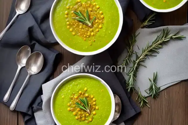 Split Pea Soup with Rosemary