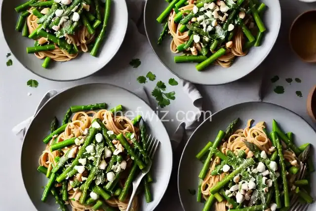 Spring Pea and Asparagus Pasta
