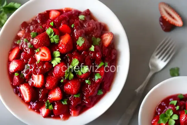 Spring Strawberry Chutney
