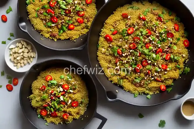 Springtime Stir-Fried Millet