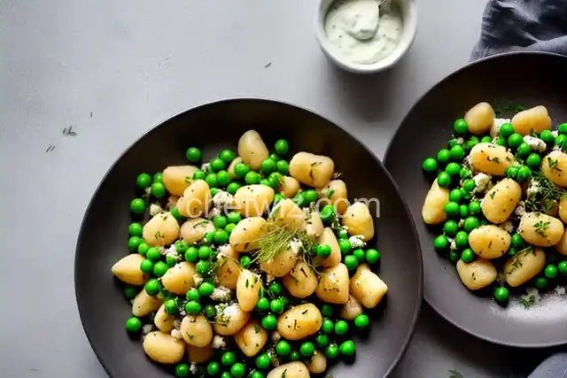 Springy Ricotta Gnocchi With Peas and Herbs