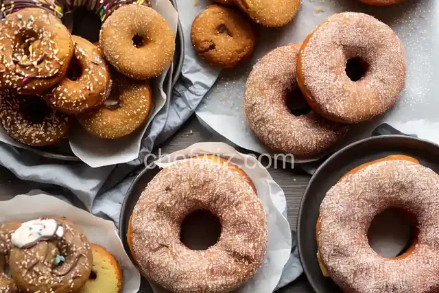 Sprinkle Cake Donuts