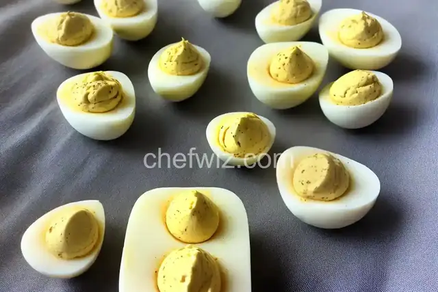 Square Deviled Eggs