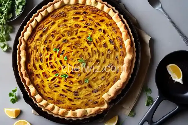 Squash and Caramelized Onion Tart