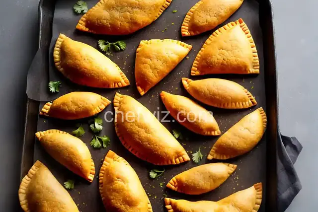 Squash and Kohlrabi Empanadas