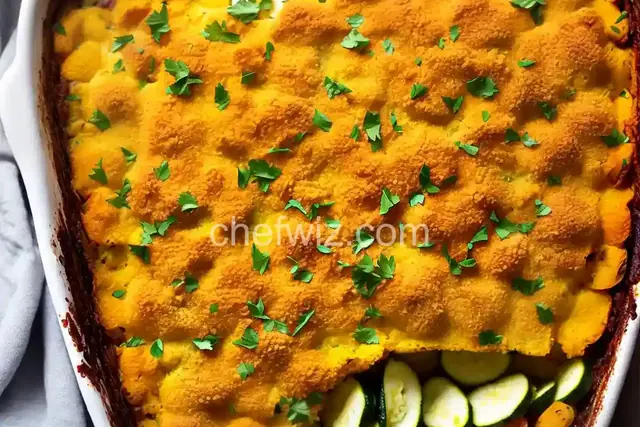 Squash and Zucchini Casserole