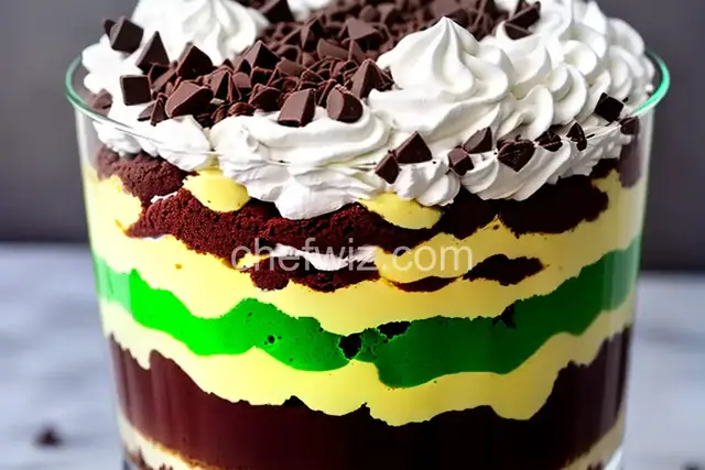 St. Paddy's Day Chocolate Trifle