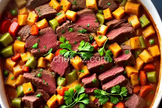 St. Paddy's Day Leftover Corned Beef Casserole