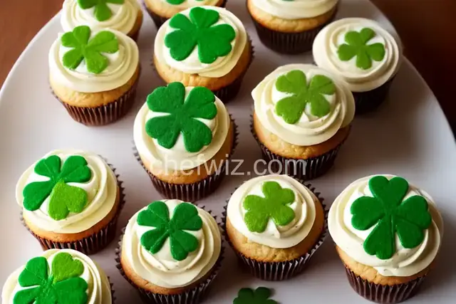 St. Patrick�s Day Cupcakes