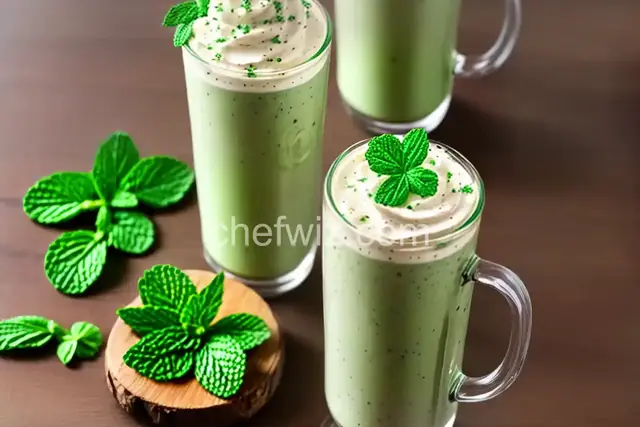 St. Patrick's Day Mint Shakes