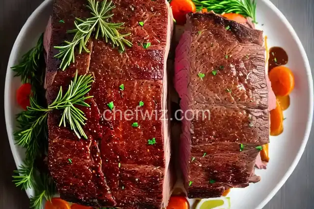 Standing Roast Beef (Brined)