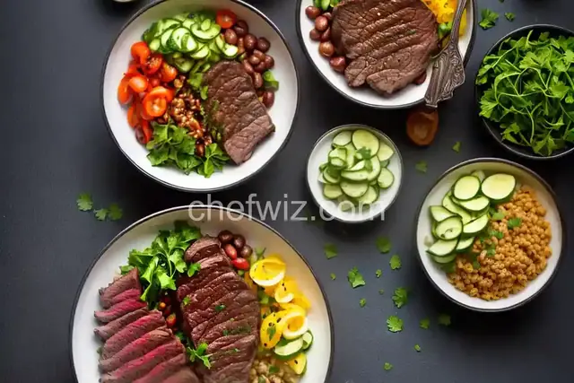 Steak Grain Bowls