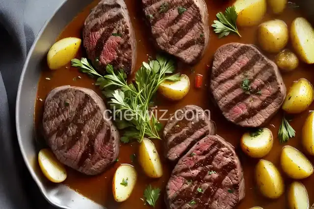Steak Medallions with Potatoes