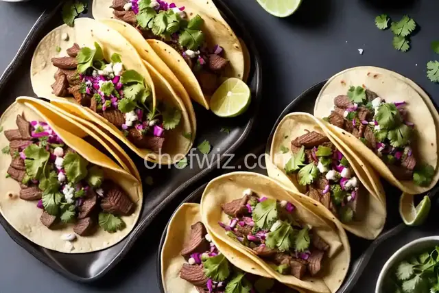 Steak Picadillo Soft Tacos