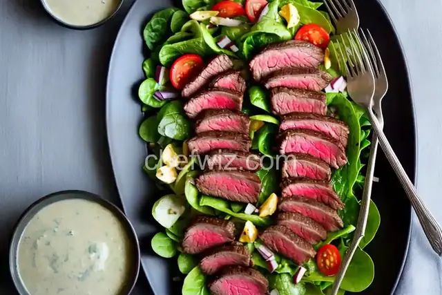 Steak Salad With Shallot Vinaigrette