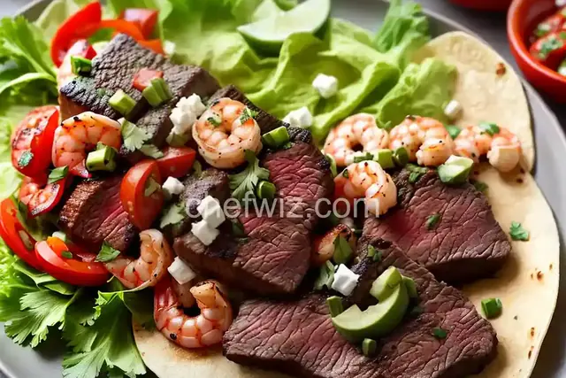 Steak and Shrimp Taco Bar