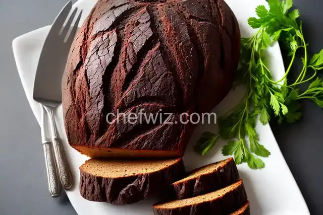 Steakhouse Black Bread