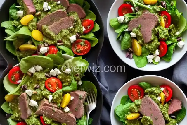 Steakhouse Salad With Pesto Vibes