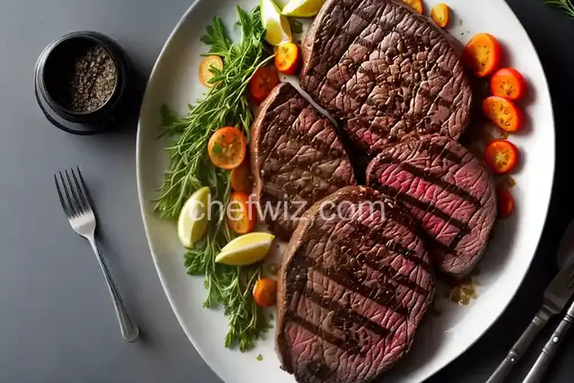 Steaks with Truffle Butter