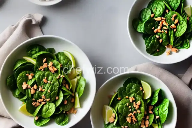 Steamed Baby Spinach