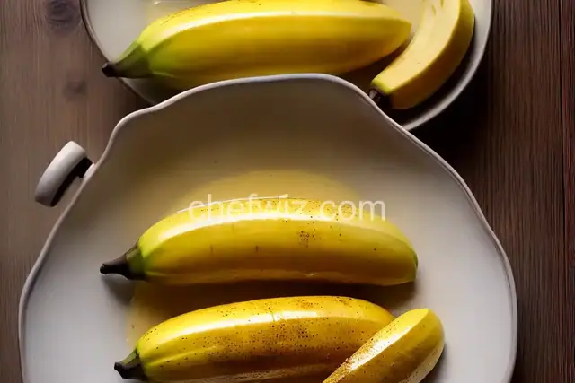 Steamed Bananas