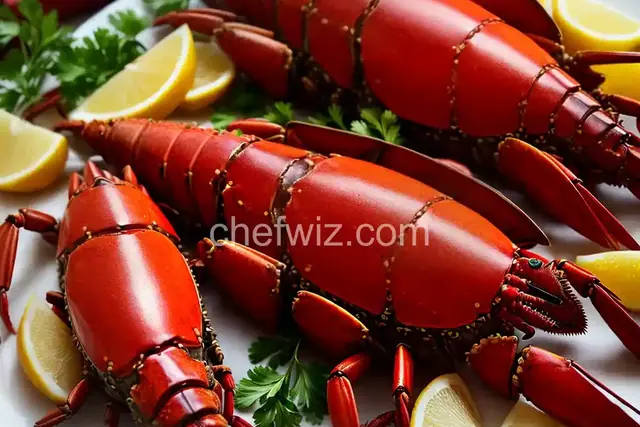 Steamed Lobsters