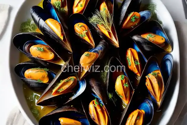 Steamed Mussels With Fennel and Tarragon