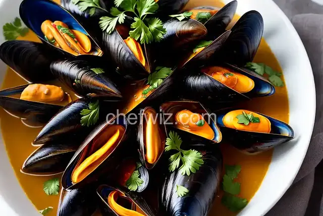 Steamed Mussels With Thai-Style Coconut-Curry Broth Recipe