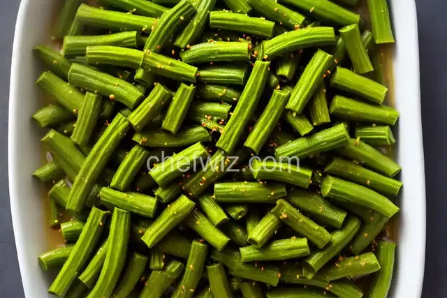 Steamed Okra
