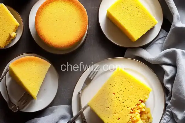 Steamed Sponge Cake