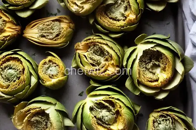 Steamed Whole Artichokes