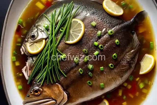 Steamed Whole Fish With Ginger, Scallions, and Soy