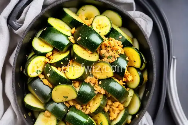 Steamy Microwave Zucchini